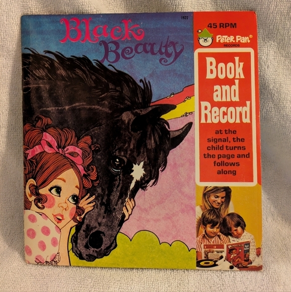 Black Beauty Book and Record Set - Picture 2 of 6